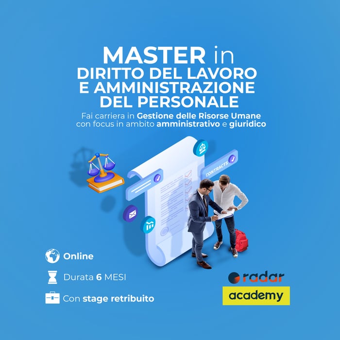 Master in Diritto del Lavoro e Amministrazione del Personale image